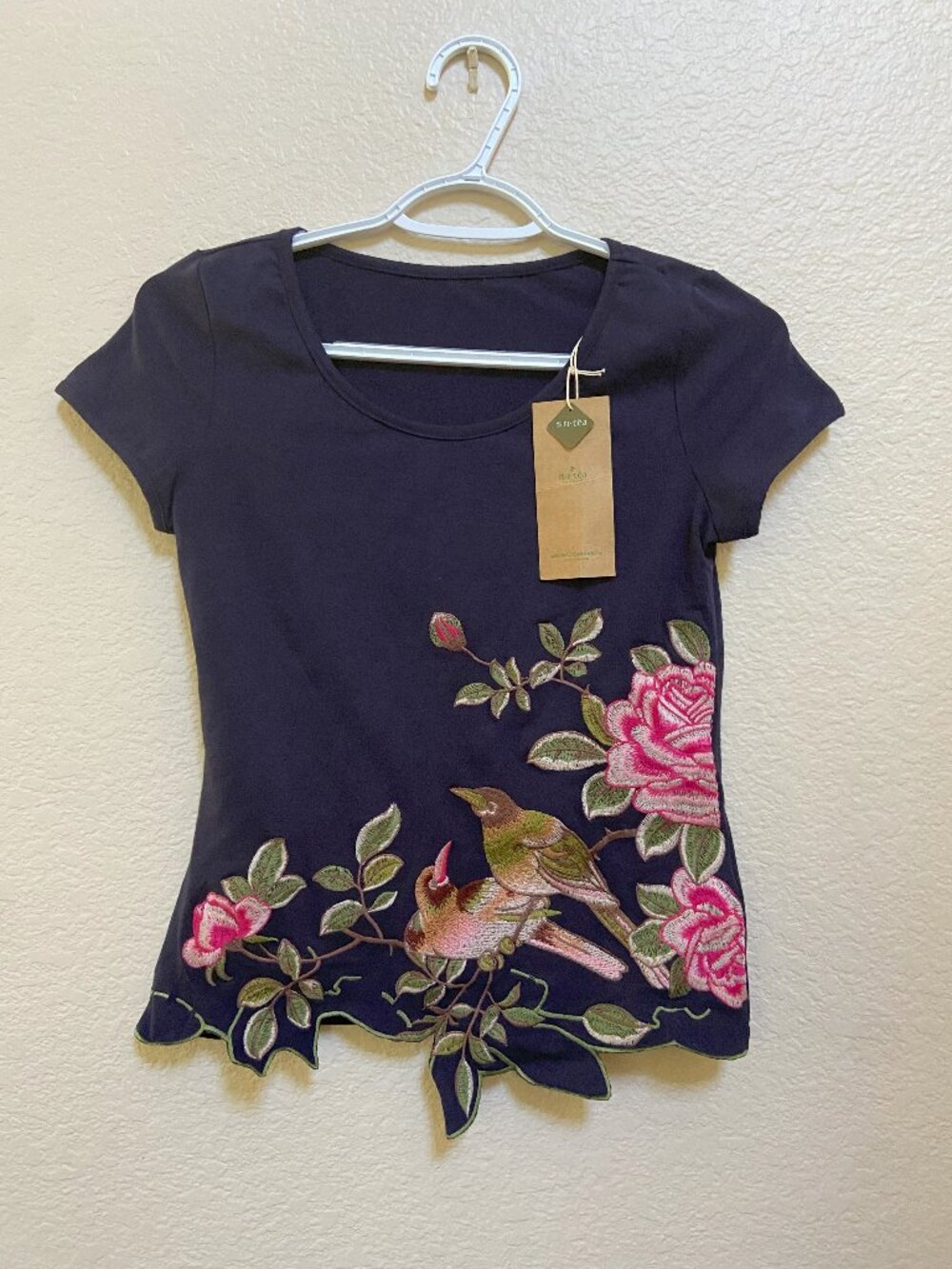 beautiful Floral Embroidered top